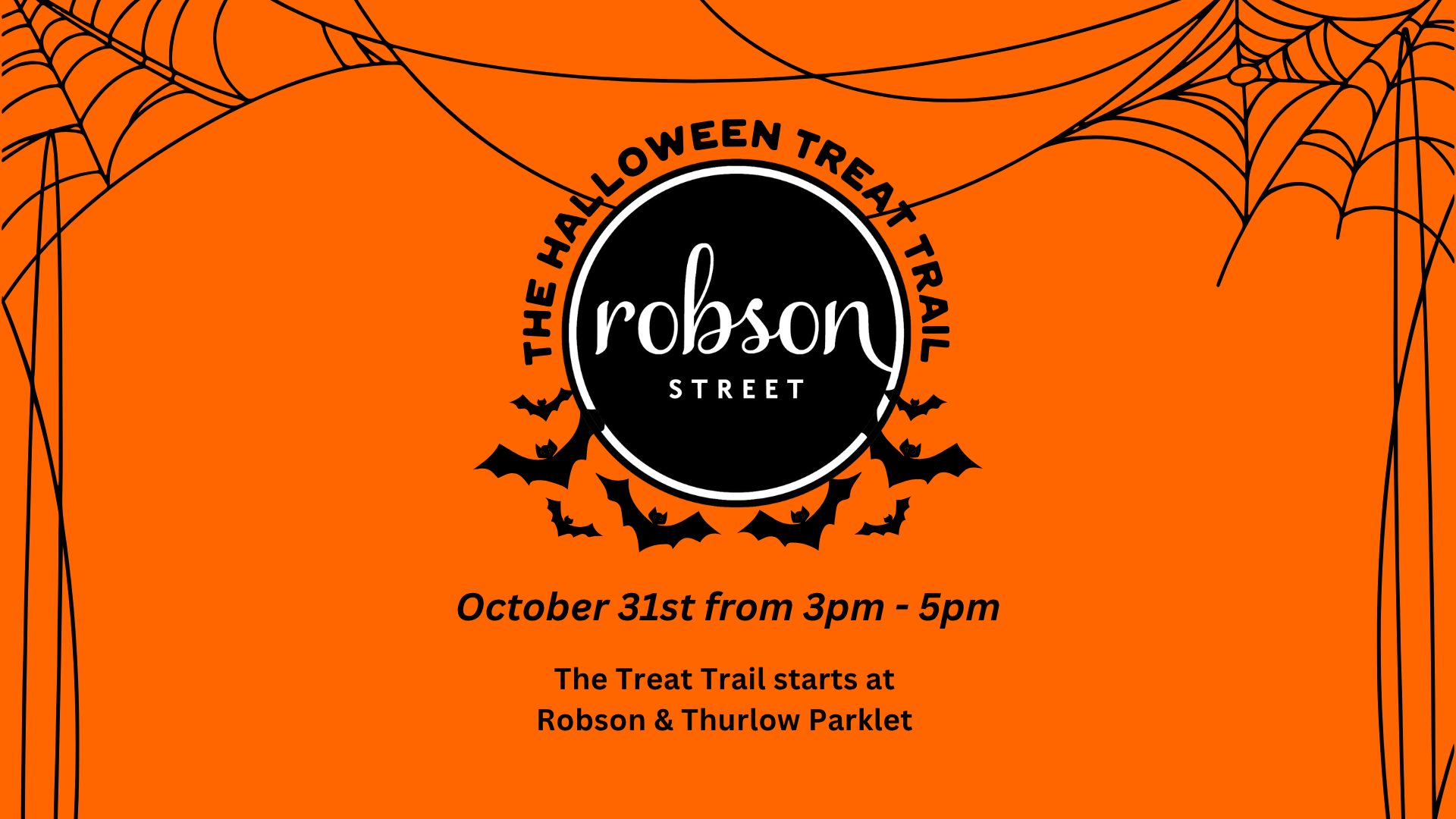 Robson Street Trick or Treat Trail